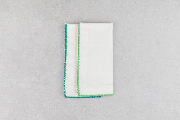 istock Napkin, natural burlap, placemat, table mat, Background 1771062891