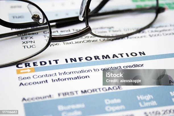 Informacje Kredytowe - zdjęcia stockowe i więcej obrazów Alfabet - Alfabet, Bank, Bankowość