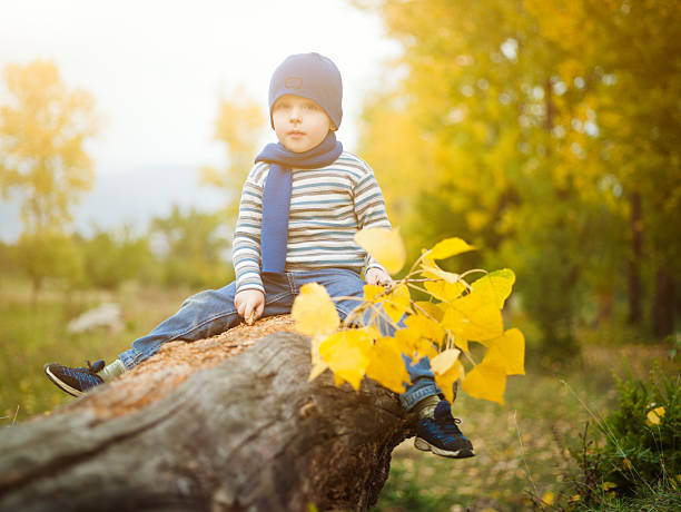 Autumn fun stock photo