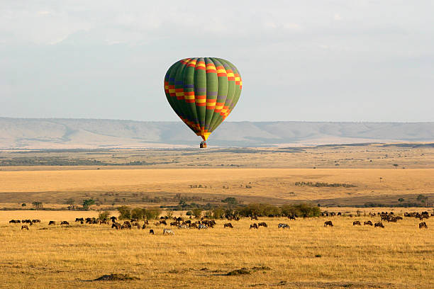 istock Hot Air Balloon Over the Masai Mara 177107136