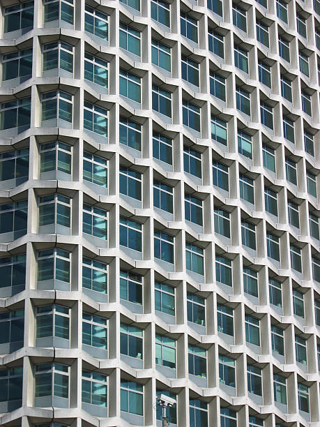 istock Semi-abstract partial shot of skyscraper 177107311