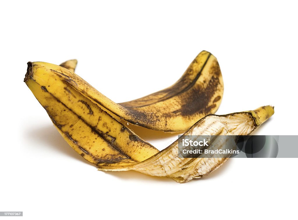 Banana peel - Lizenzfrei Bananenschale Stock-Foto