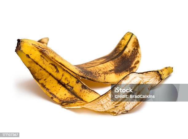 Banana Peel Stockfoto und mehr Bilder von Bananenschale - Bananenschale, Banane, Fallen