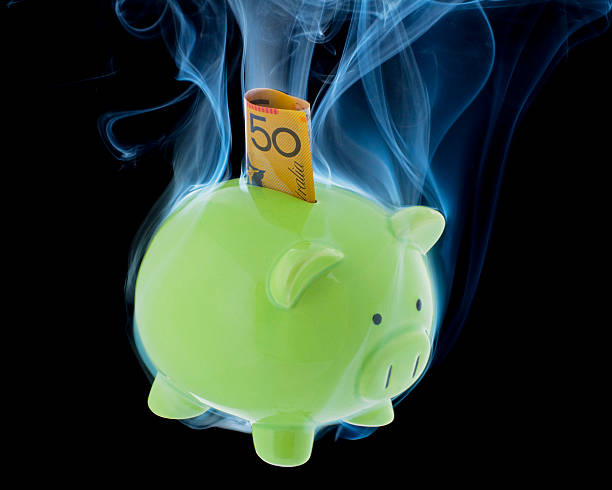 istock Overheated Piggy Bank 177107872