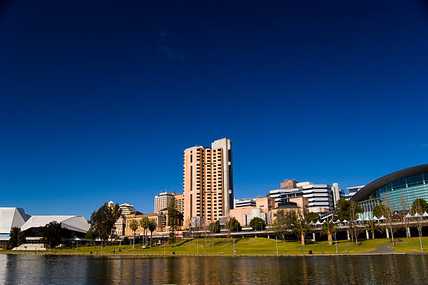 istock Torrens Lake and Adelaide Scenic 177107976