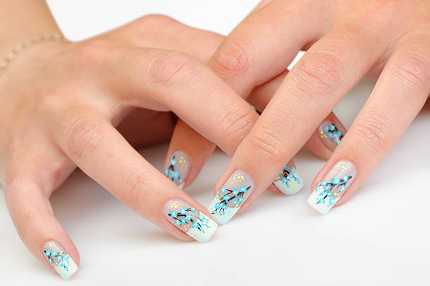 istock Female hands with manicure close up 177108018