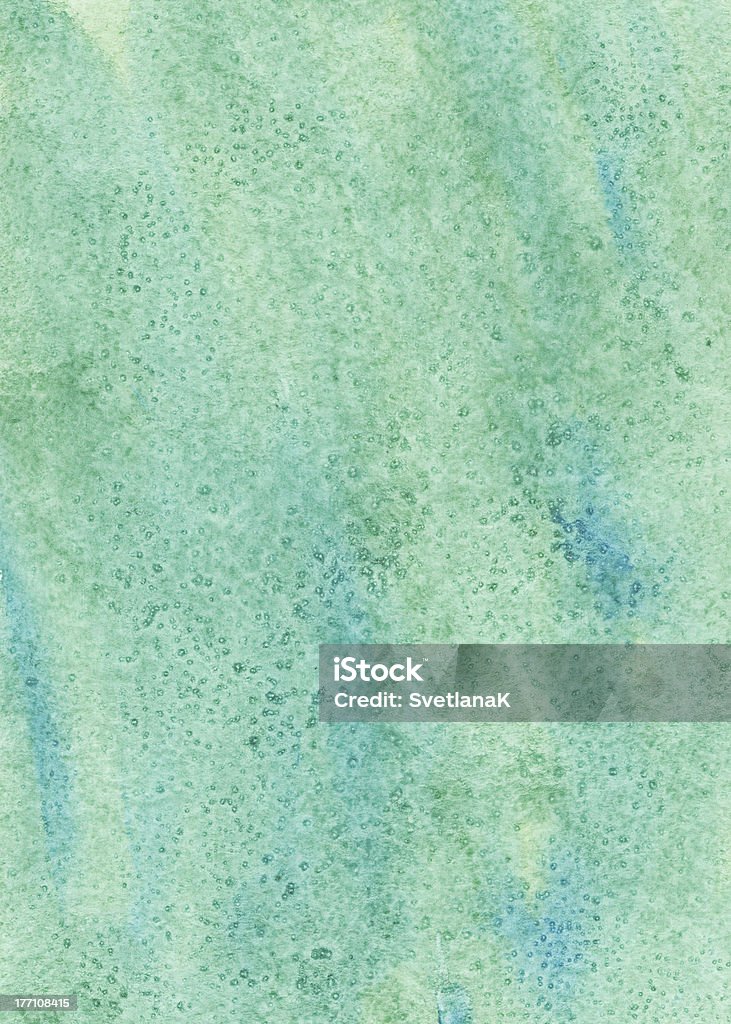 Green watercolor background Abstract Stock Photo