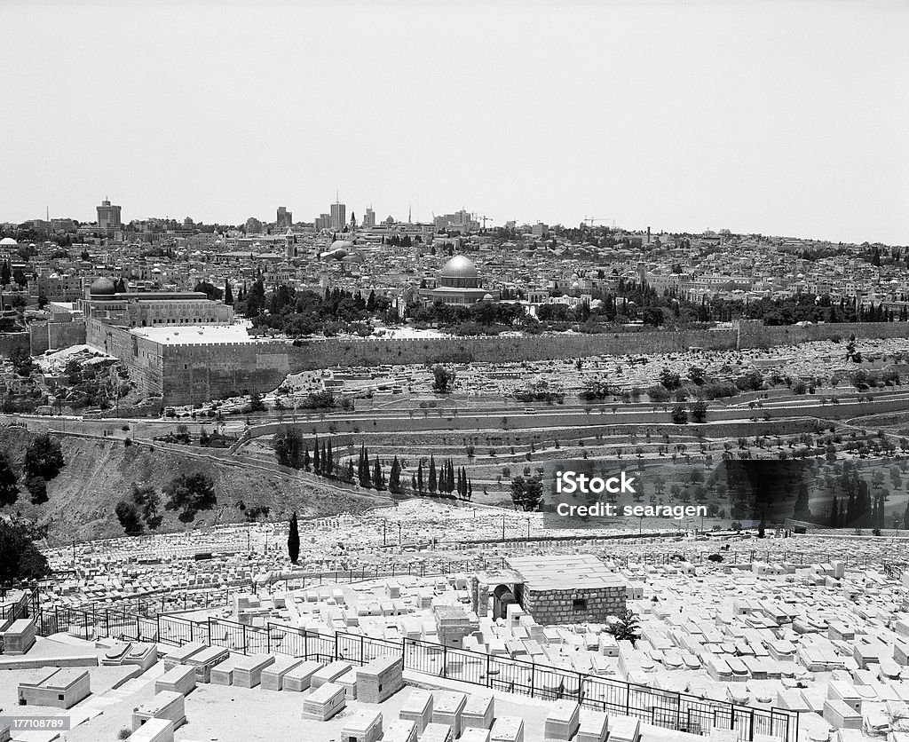 Jerusalém do Monte das Oliveiras - Foto de stock de Arcaico royalty-free