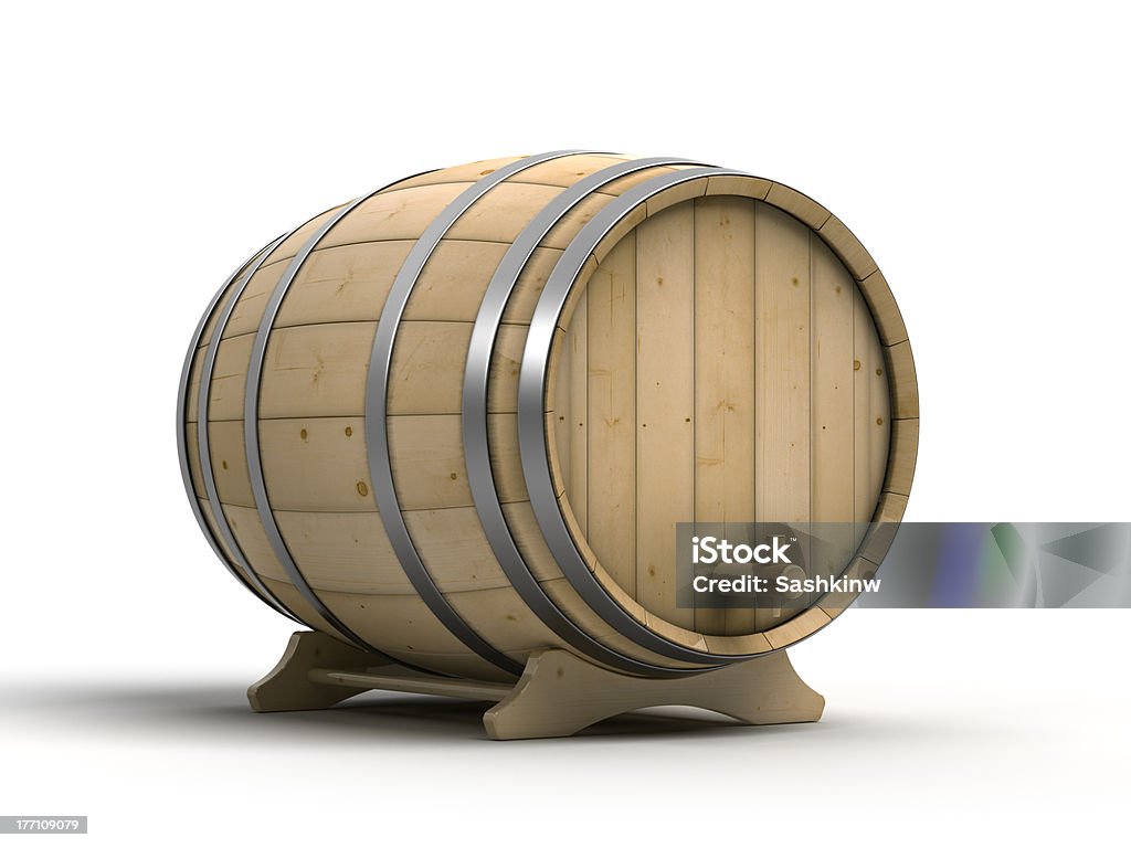 Barril de vinho - Royalty-free Barril Foto de stock