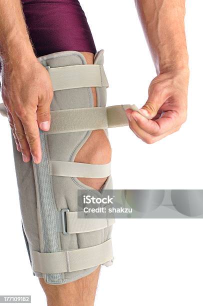 Knee Support Stock Photo - Download Image Now - Adult, Athlete, Beauty