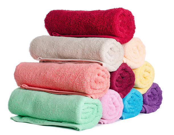 istock The combined  color towels 177109301