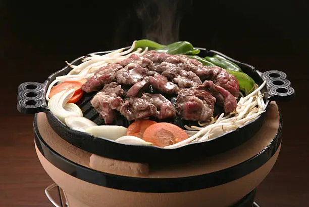 Mongolian mutton barbecue