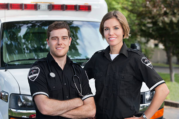 Paramedic Team stock photo