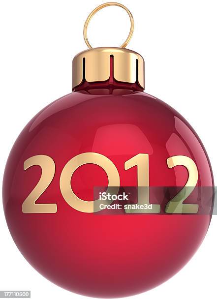 2012 年新しい年のクリスマスボールビーズクラシック - 3Dのストックフォトや画像を多数ご用意 - 3D, おもちゃ, お祝い