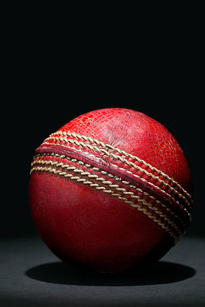 Cricket Ball stock photo