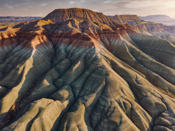 Aerial Volcanic Landscape