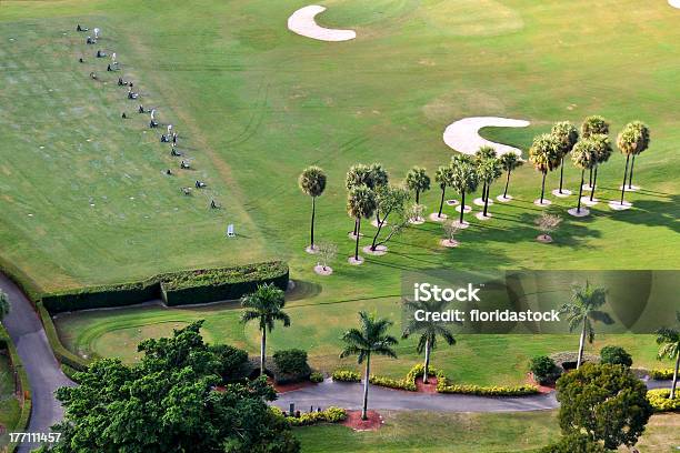 Overhead Luftbild Von Einer Golf Drivingübungsrange Stockfoto und mehr Bilder von Drive - Sportbegriff