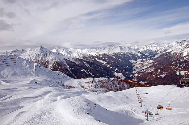 istock Chairlift in the mountains 177111630