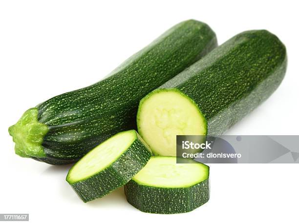 Fresh Zucchini Stock Photo - Download Image Now - Cut Out, Food, Food and Drink