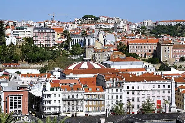 Panorama view of Lisbon
