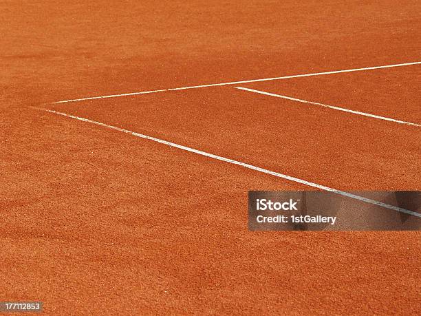 Tennis Court Stock Photo - Download Image Now - Agricultural Field, Copy Space, Hobbies
