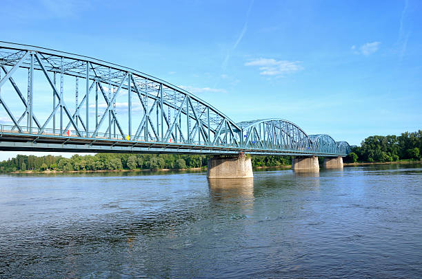 istock Great Bridge on the River. Wisla. Torun in Poland 177113000
