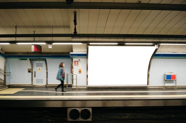 istock Blank billboard in a subway station 1771133666