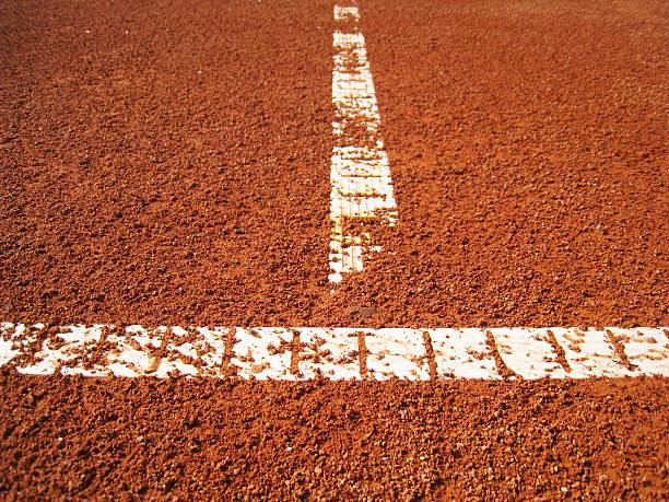 istock Tennis Court Line 177115307