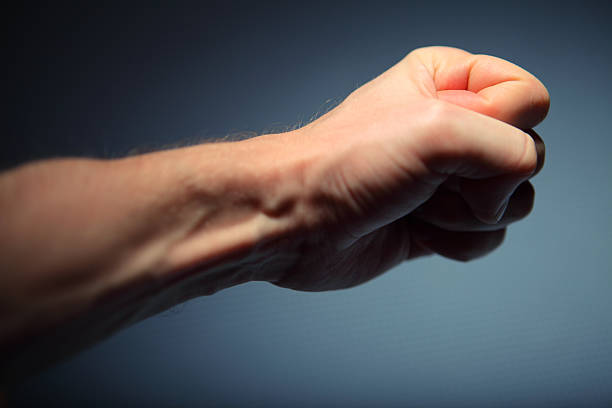 istock Image of male fist 177115540