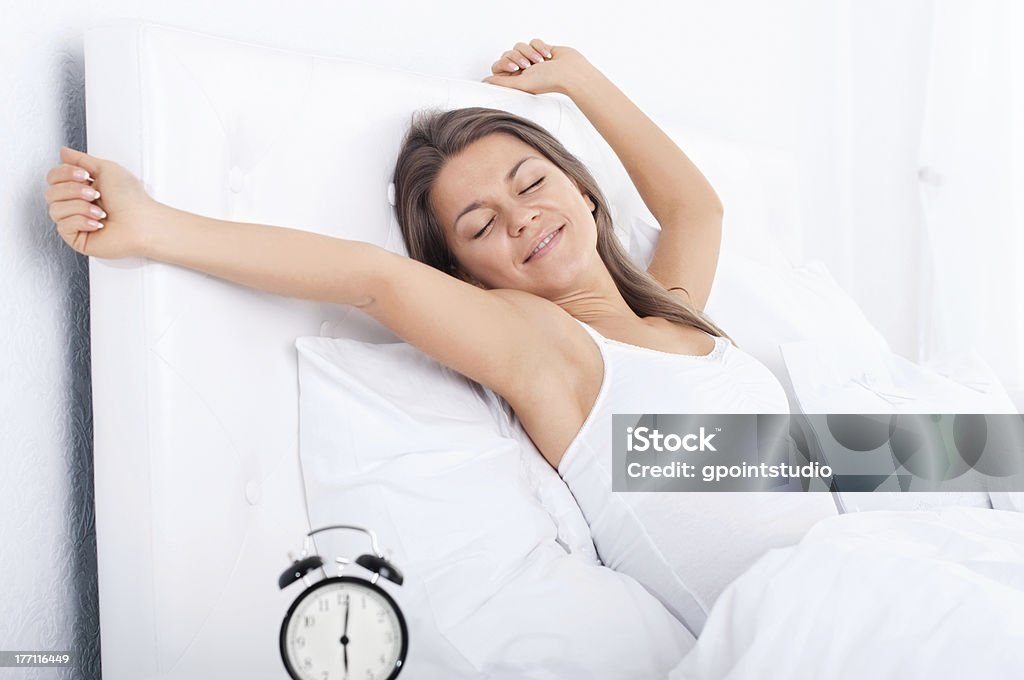 Waking up Active Lifestyle Stock Photo