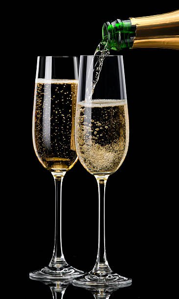 istock Champagne pouring into a glass 177116489