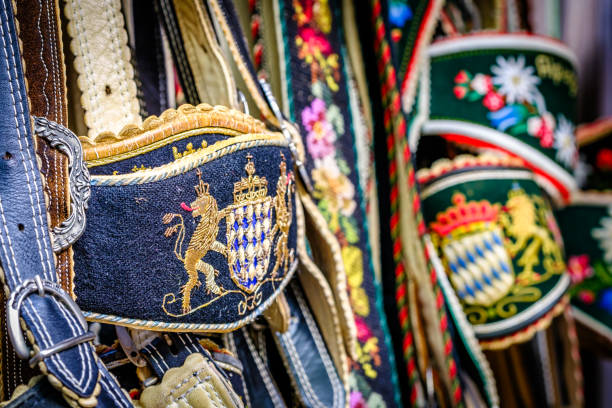 typical traditional bavavarian clothing - tracht