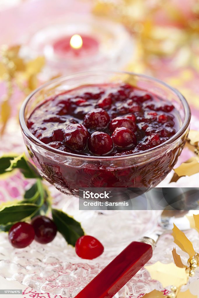 Gelatina di mirtilli - Foto stock royalty-free di Cranberry