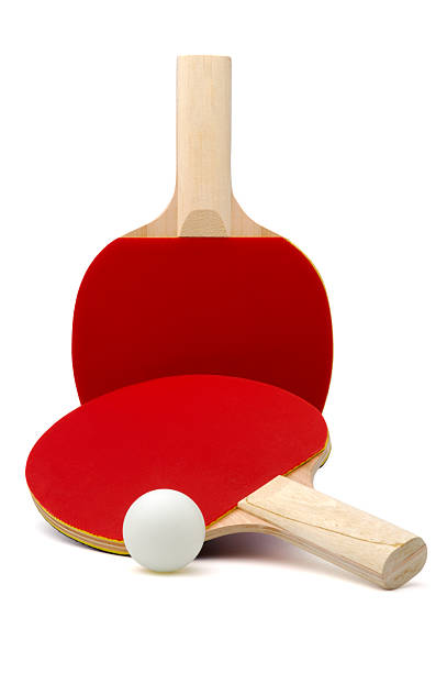 istock Ping-pong rackets and ball 177117033