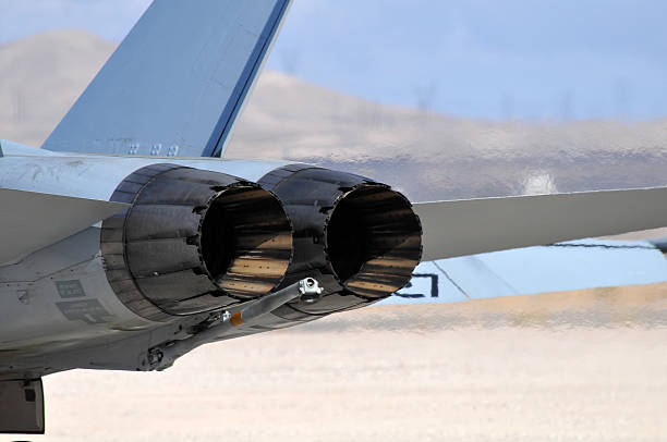 Jet Engines stock photo