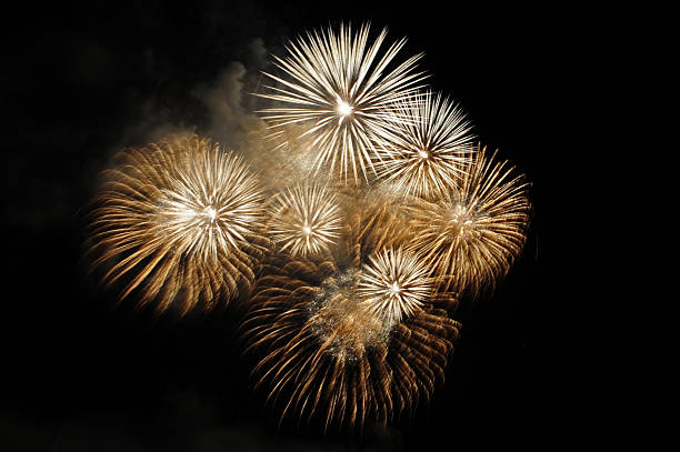 Firework stock photo