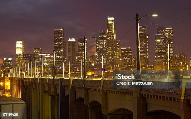 ロサンゼルスのダウンタウン - ロサンゼルス市のストックフォトや画像を多数ご用意 - ロサンゼルス市, ロサンゼルス郡, 夜