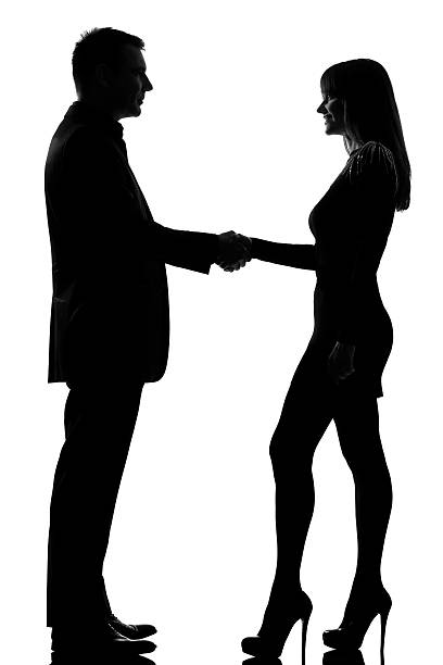 Business handshake.