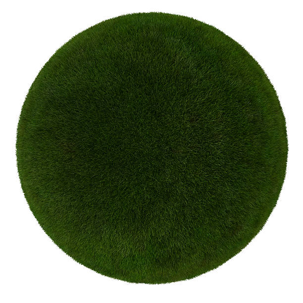 istock Green World isolated on white 177119816