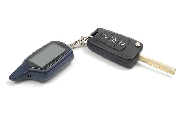 istock Key And Remote Radio Trinket 177120226