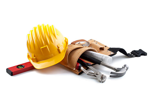 construtor ainda vida - equipamento de construção imagens e fotografias de stock