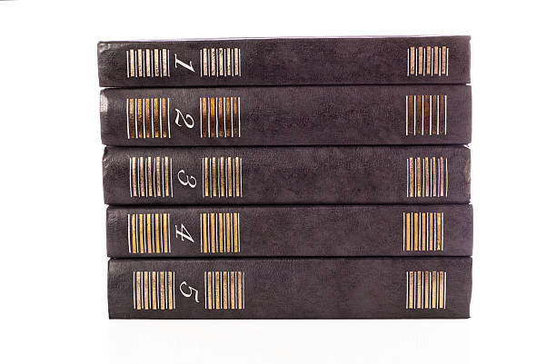 istock Pile of books isolated on white background 177120887