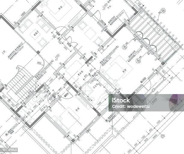 Fundo De Arquitetura - Fotografias de stock e mais imagens de Cópia Heliográfica - Cópia Heliográfica, Apartamento, Edifício residencial