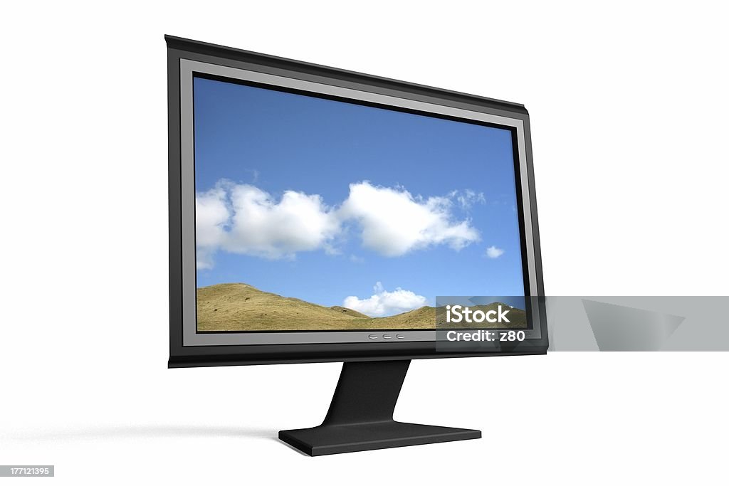 Plasma ou ecrã LCD - Royalty-free Alto - Descrição Física Foto de stock