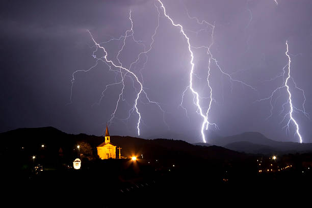 istock Storm, Thunder, Lighting, Church, Chapel 177121517