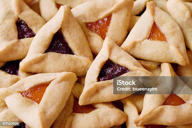 Hamantasze Pliki Cookie - zdjęcia stockowe i więcej obrazów Hamantasze - Hamantasze, Purim, Judaizm