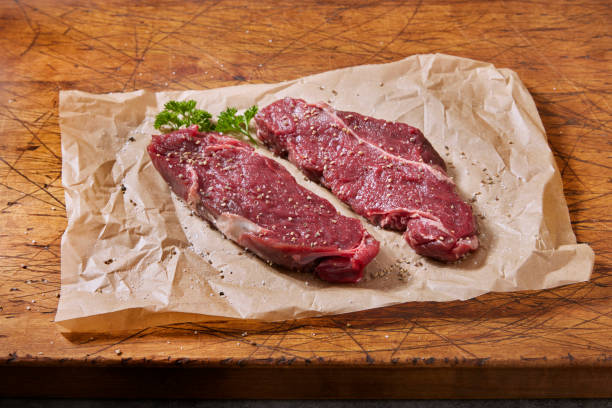 istock Raw Venison Strip Loin Steaks 1771229787
