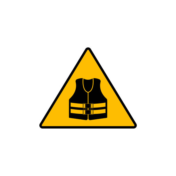schwimmwesten-symbol-zeichen-vektor-design. - life jacket isolated life belt nobody stock-grafiken, -clipart, -cartoons und -symbole