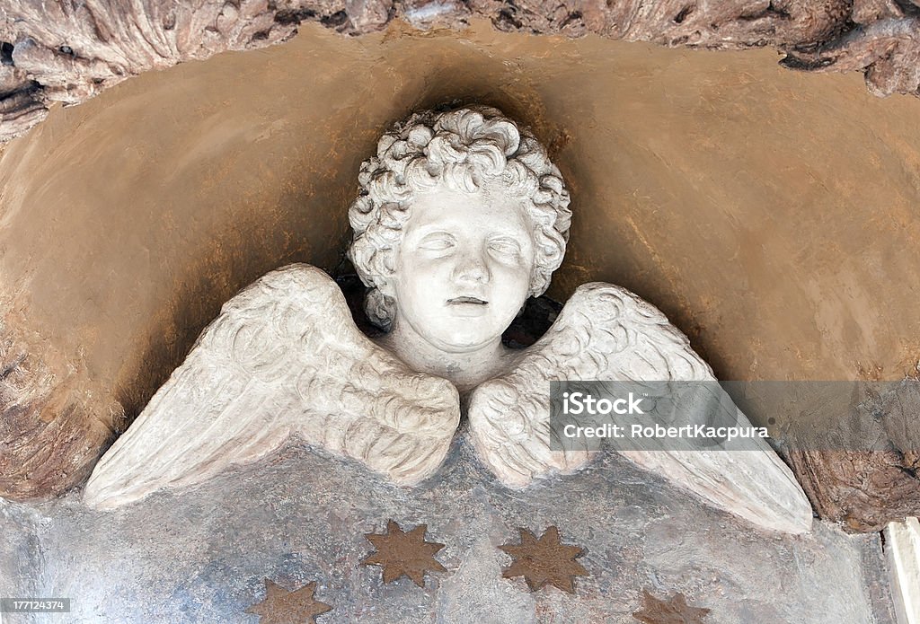 Winged Cherub Statue - Lizenzfrei Abstrakt Stock-Foto
