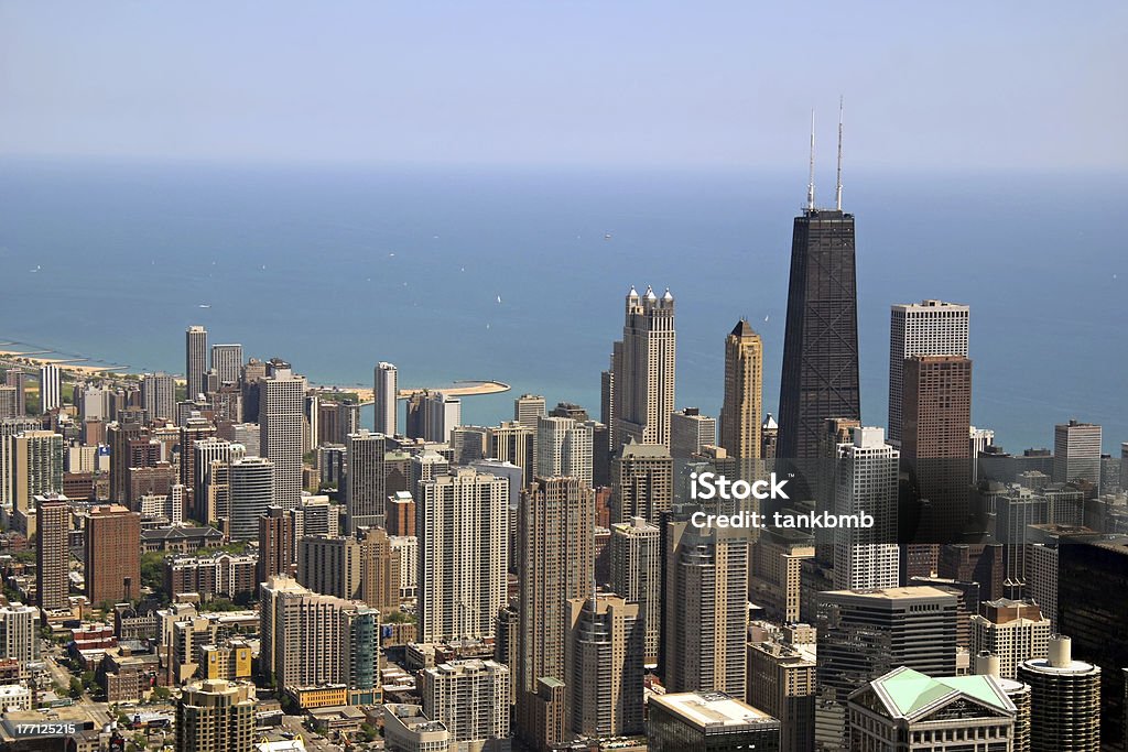Centro da cidade de Chicago - Foto de stock de Chicago - Illinois royalty-free